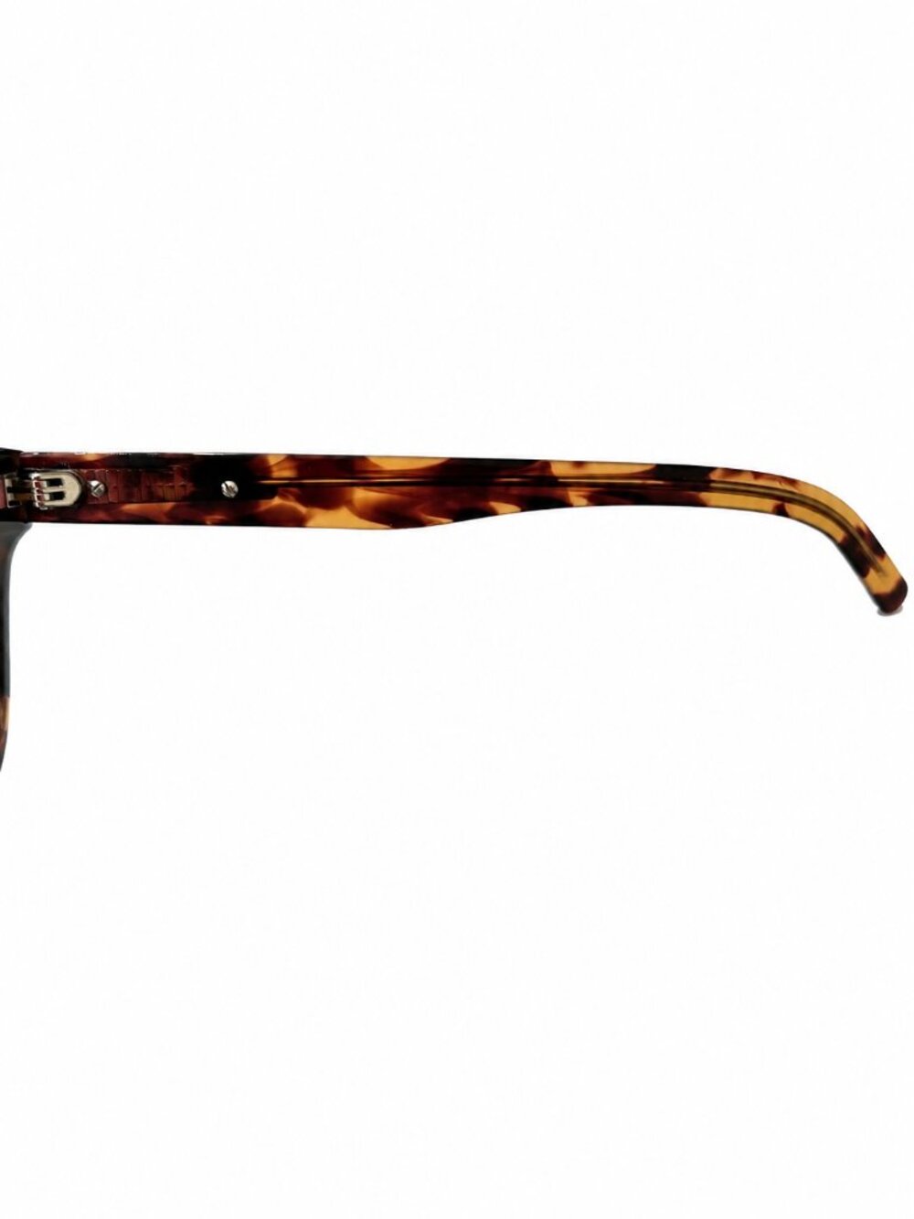 Tortoiseshell Eyeglass Frames with Star Accents 53-20-145 - Picture 5 of 9